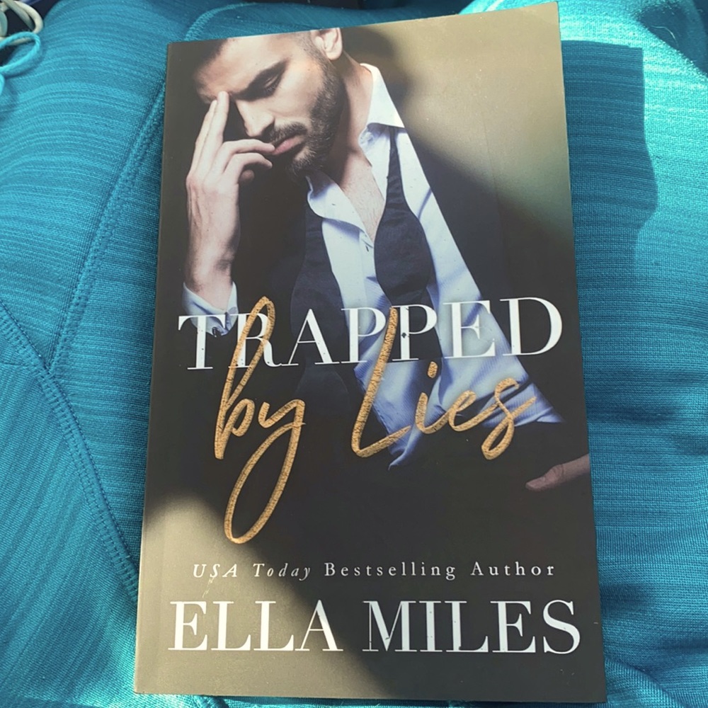 Trapped by Lies by Ella Miles (Signed)